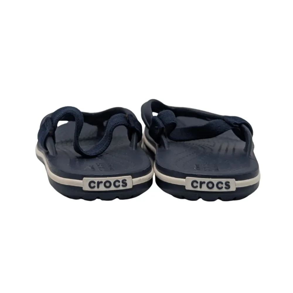 Crocs Navy Classic Flip Size Toddler 8